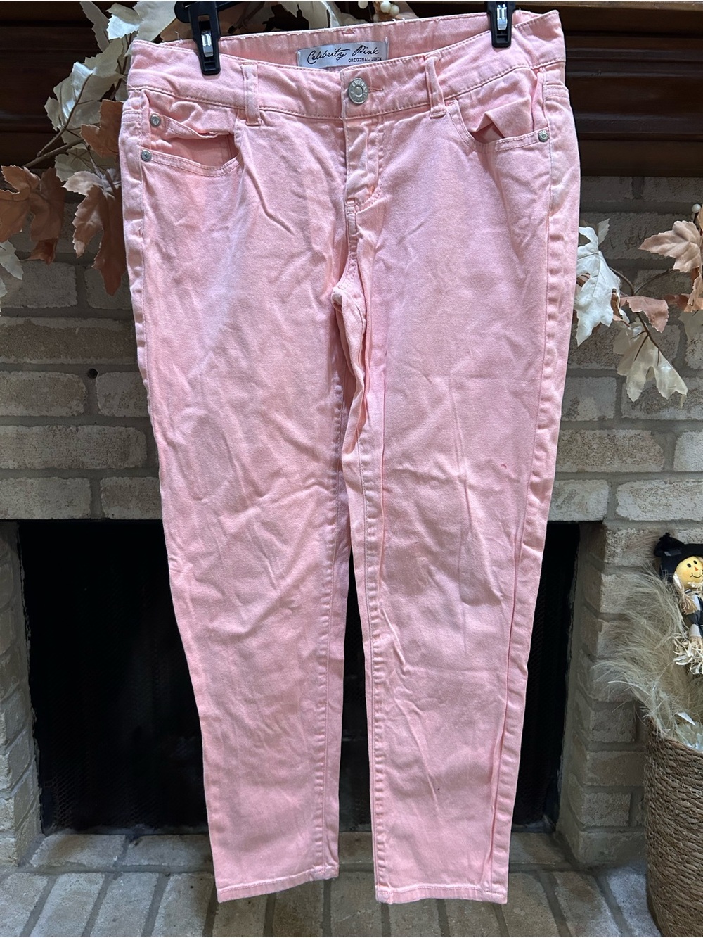 Celebrity Pink Light Pink Skinny Jeans EUC